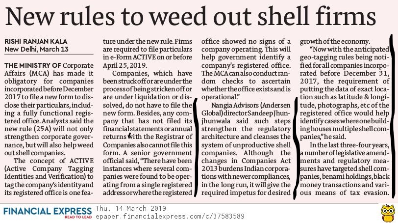 Govt formulates new rules to weed out firms 