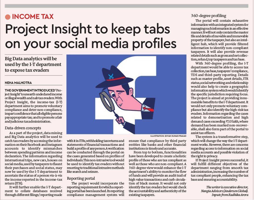 Income tax evaders beware; govt to keep tabs on your social media profiles