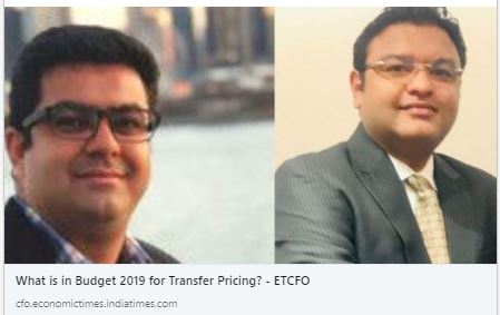 What is in Budget 2019 for Transfer Pricin